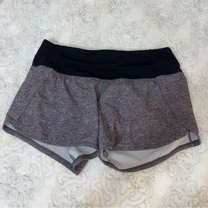 Gray Lululemon shorts